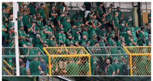 CAFCL Qualifier: Chaos in Abeokuta! MC Alger Fans Destroy Stadium Seats, Force Gate Open After 2-0 Defeat to Rangers