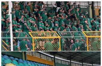 CAFCL Qualifier: Chaos in Abeokuta! MC Alger Fans Destroy Stadium Seats, Force Gate Open After 2-0 Defeat to Rangers