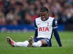 Destiny Udogie Down With Yet Another Injury, Misses Monday’s Victory Over Awoniyi’s Coventry