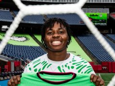 Super Falcons Star Gift Monday Unveiled by Boston Legacy FC After Record $500,000 Transfer From Washington Spirit