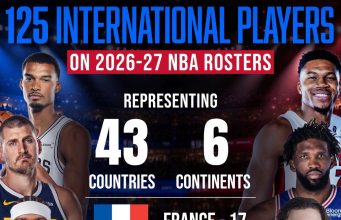 NBA Rosters Feature A Record Of More Than 60 Players From Or With At Least One Parent From Africa