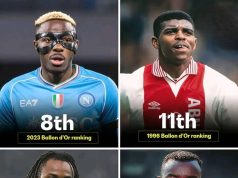 Nigeria’s Ballond’Or History: Osimhen Leads All-Time Rankings as Kanu, Lookman and Finidi Cement Their Legacies