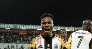 Super Sub Heroics: Moses Usor Scores, Provides Assist as LASK Edge Ried 5-4 in Nine-Goal Austrian Cup Thriller
