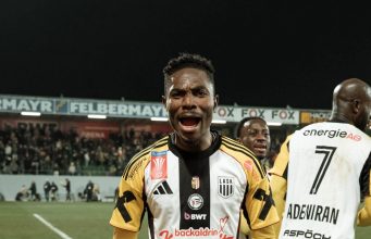 Super Sub Heroics: Moses Usor Scores, Provides Assist as LASK Edge Ried 5-4 in Nine-Goal Austrian Cup Thriller